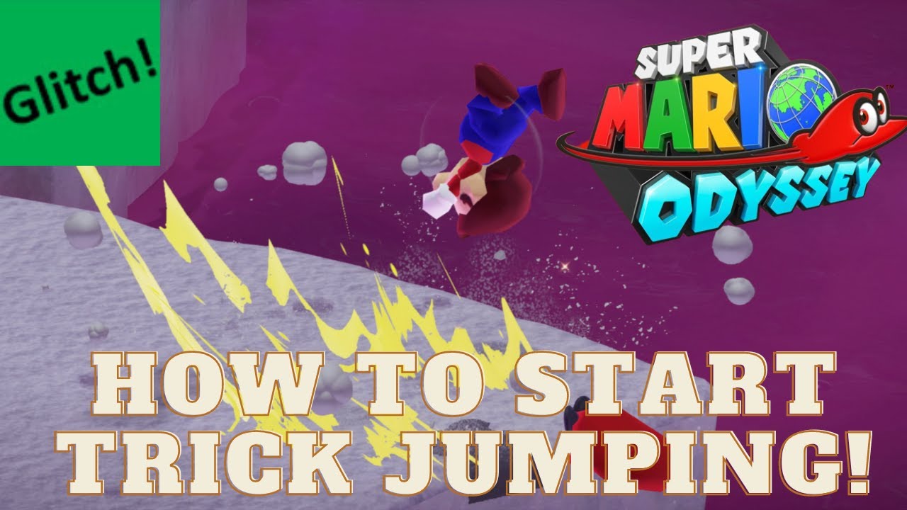 Как научиться делать трюковые прыжки в Super Mario Odyssey и трюковые прыжки!
