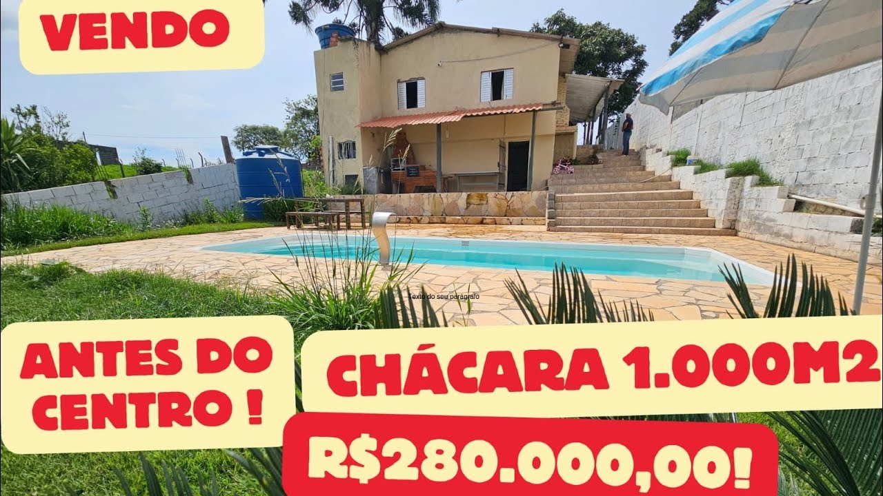 #185# SUSPENSA CHÁCARA 1.000M2 , IBIÚNA-SP,  ANTES DO CENTRO .R$280.000,00.  OPORTUNIDADE!!!