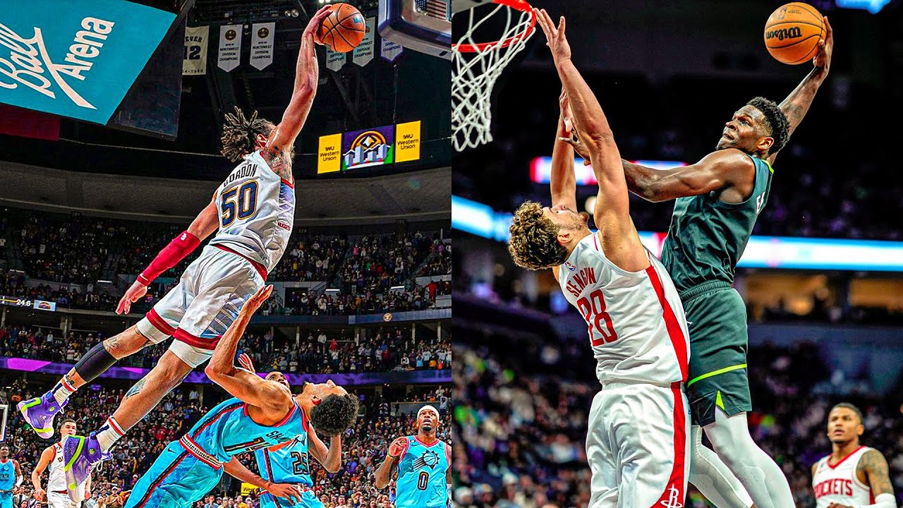 Most INSANE Poster Dunks of 2023 Season ! 🔥