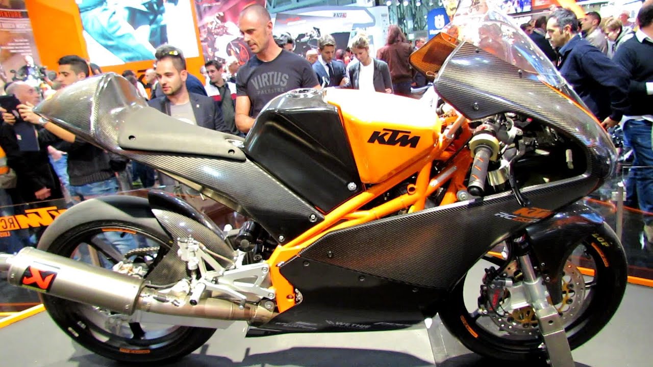 2014 KTM RC250R Walkaround - 2013 EICMA Milan Motorcycle Exhibition