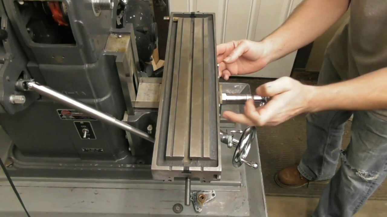 Atlas MFC Milling Machine Assembly and Adjustments Part 4 of 4