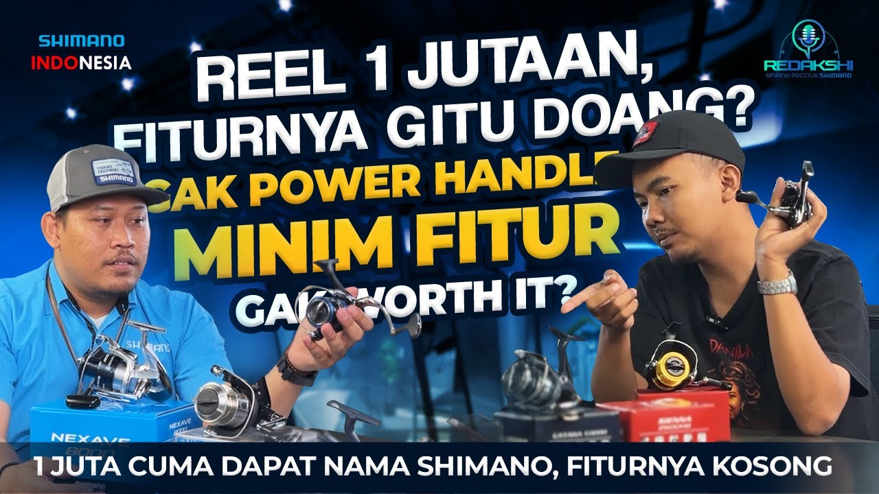 Reel Shimano Harga Sejuta tapi belum Power Handle? apakah menang Merk doang? simak sampai habis!!