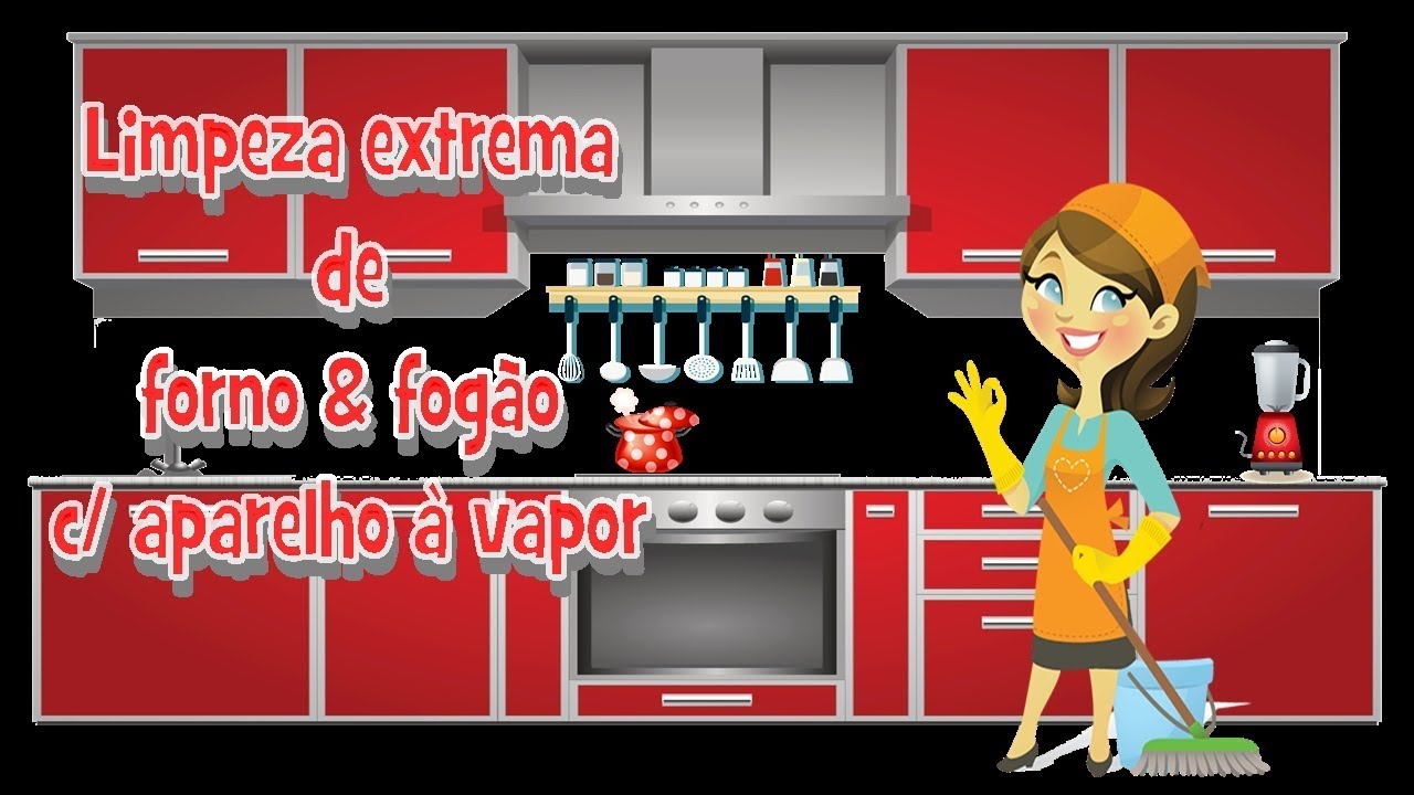 LIMPEZA EXTREMA DE FORNO & FOGÃO C/ APARELHO à VAPOR / LE-RE-RE LAND 3