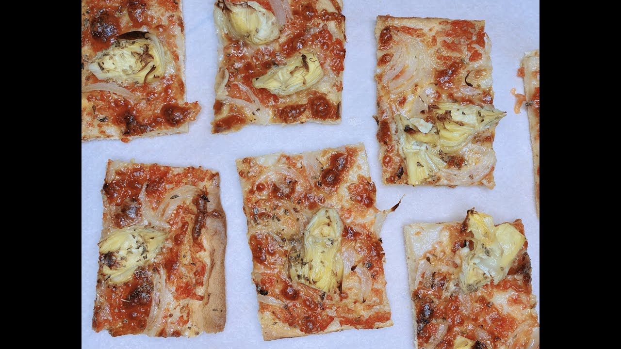 pizza rápida  con Monsieur Cuisine