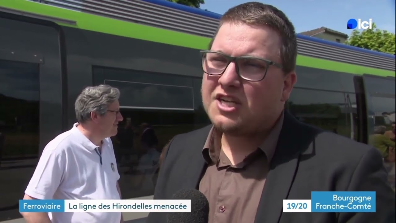 Ligne des Hirondelles - France 3 Franche Comté 19/20 31.05.25