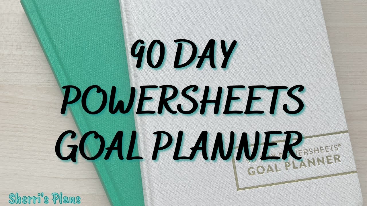 90 DAY POWERSHEETS GOAL PLANNER | CULTIVATE WHAT MATTERS | GOAL & WEEKLY PLANNING SYSTEM ALL IN ONE!
