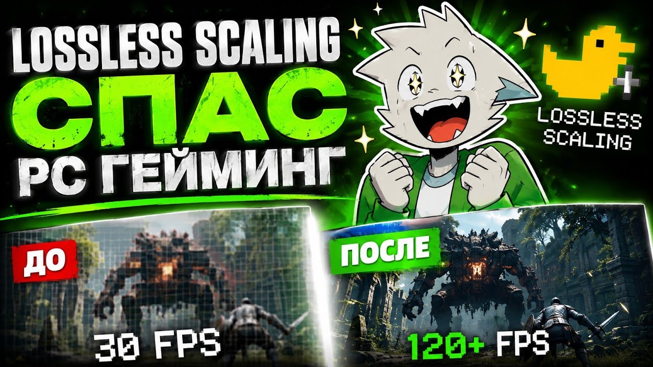 Lossless Scaling СПАС пк-гейминг? Обзор