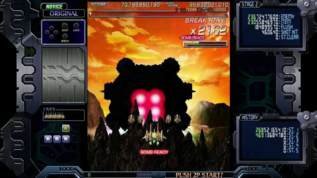 Crimzon Clover World EXplosion&rsquo;s second stage boss theme is fantastic m.