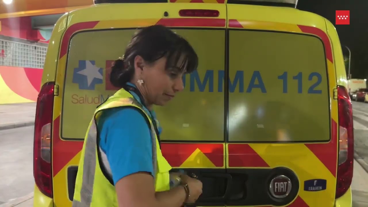 Caída accidental en estación FFCC Fuenlabrada