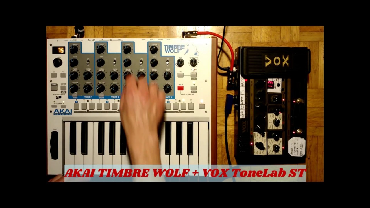 AKAI TIMBRE WOLF SOFT SOUNDS DEMO