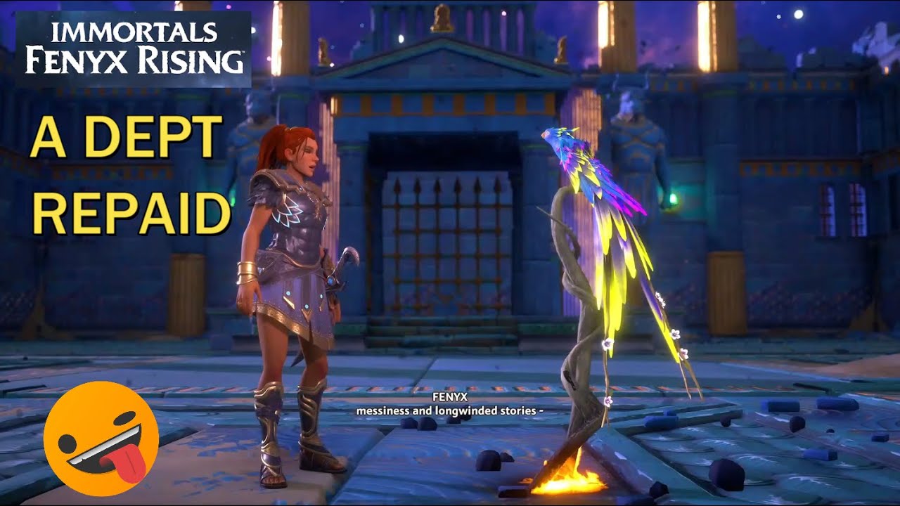 IMMORTALS: FENYX RISING [How to Complete A DEPT REPAID]