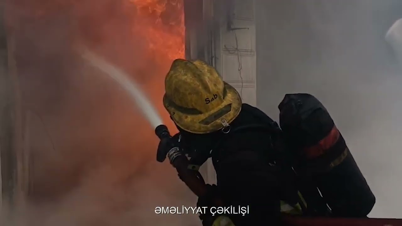 Ziya Bünyadov prospektində yerləşən obyektdə baş vermiş yanğın