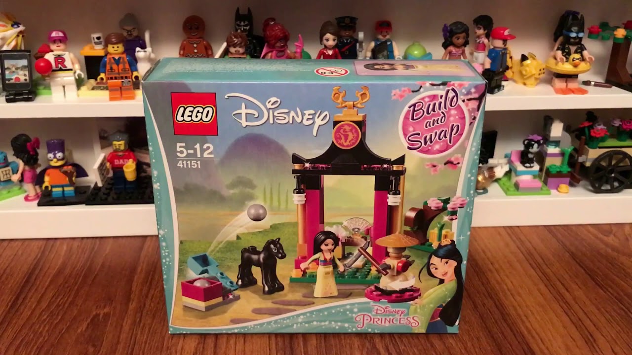 Lego Disney Mulan's training day set review.