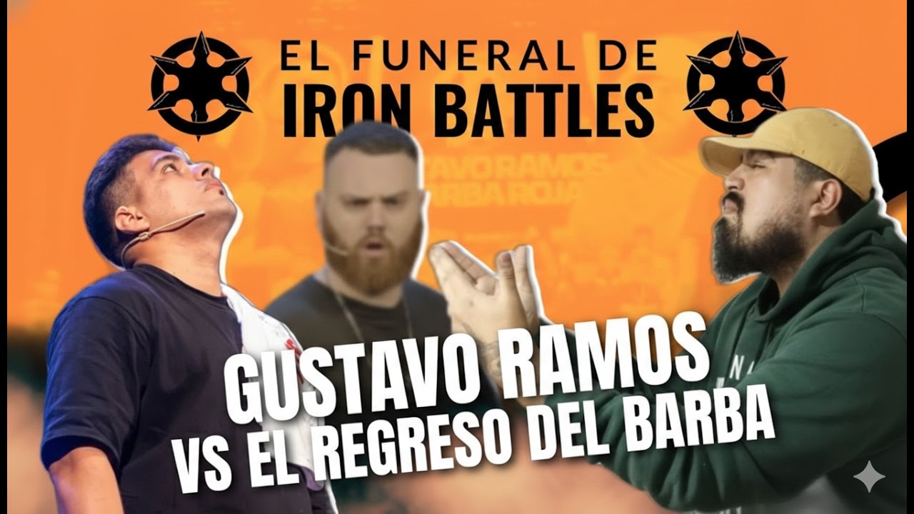 👑GUSTAVO RAMOS VS EL REGRESO DE BARBA ROJA 👑EN @Insertb   EL FUNERAL DE IRON BATTLES2