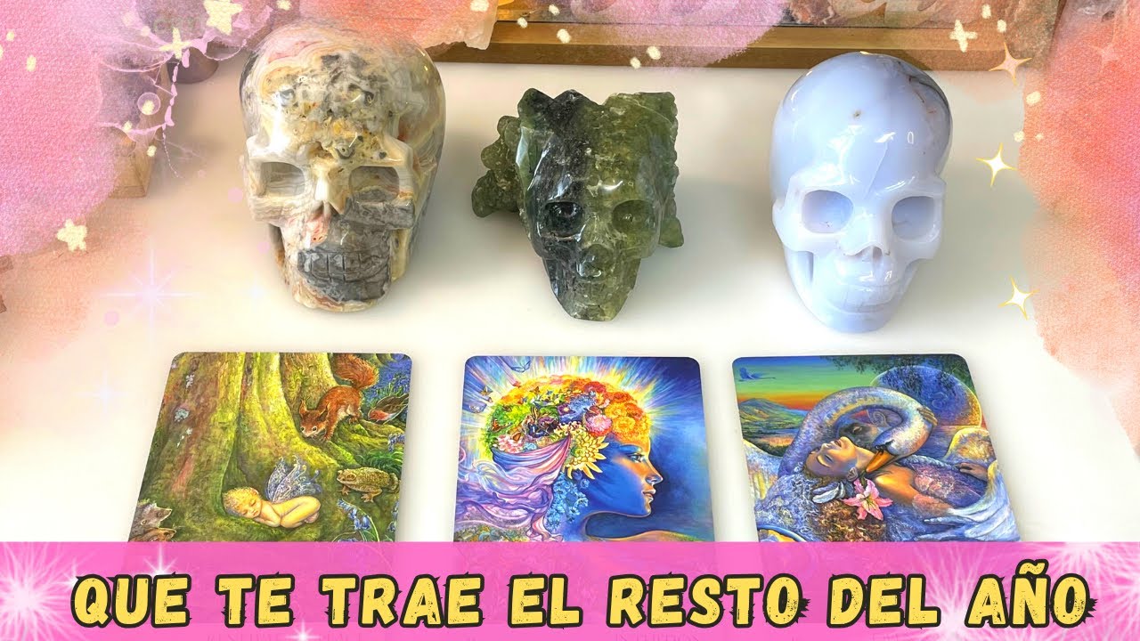 ¿Qué te espera por El RESTO DEL AÑO? - Elige una Carta  ✨ Tarot Interactivo