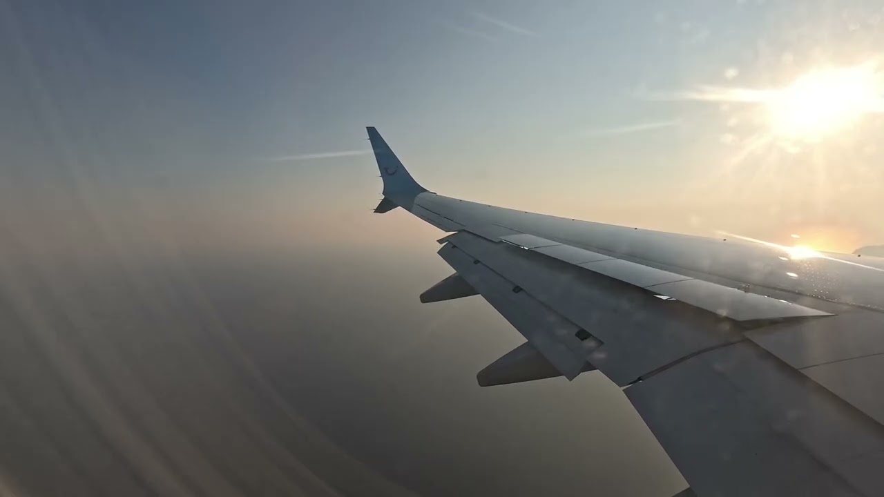 Landing at zante