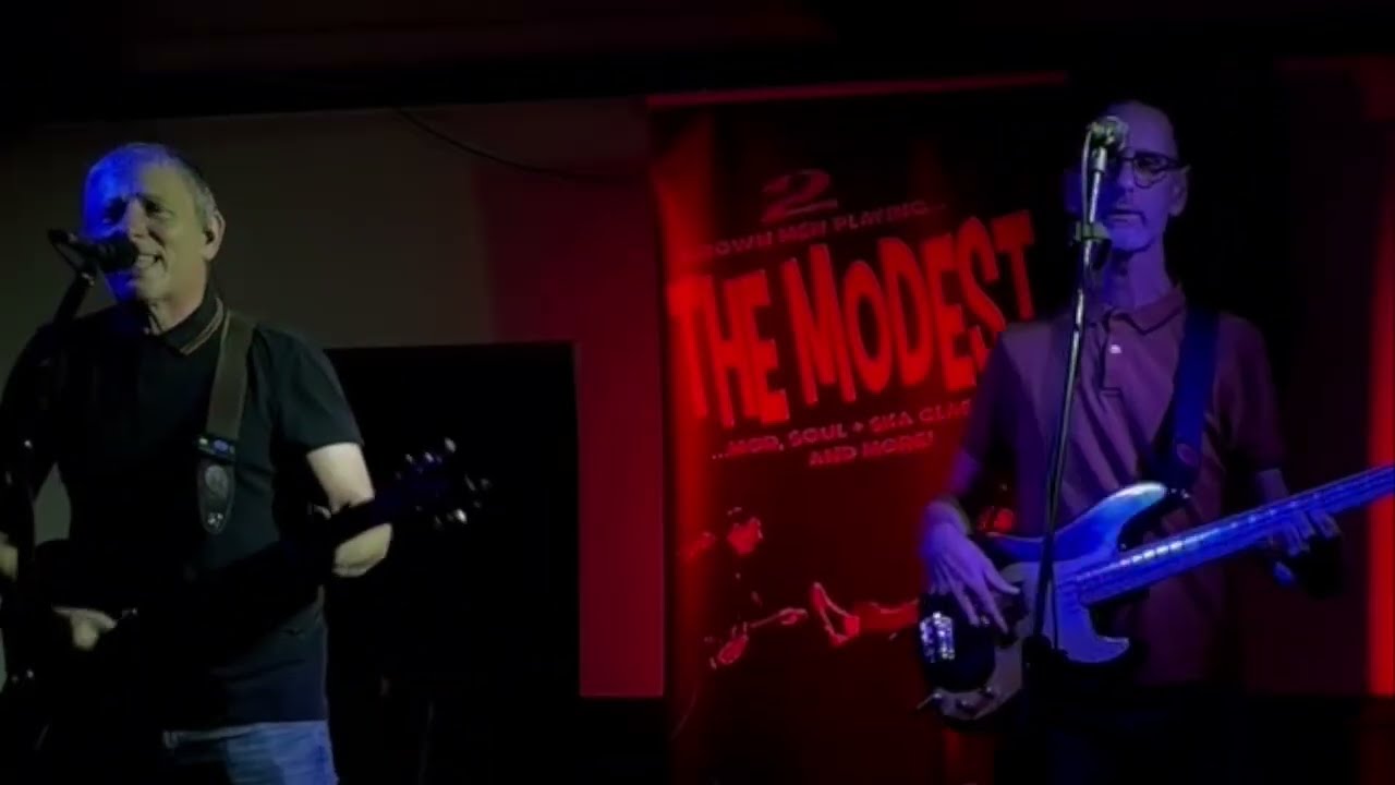 THE MODEST LIVE AT GEORGE & DRAGON, BELPER 30/8/25