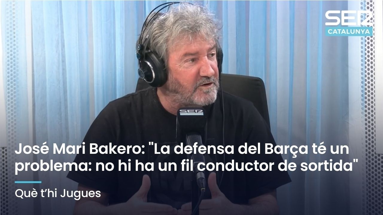 ‼️🔵🔴 José Mari Bakero: 