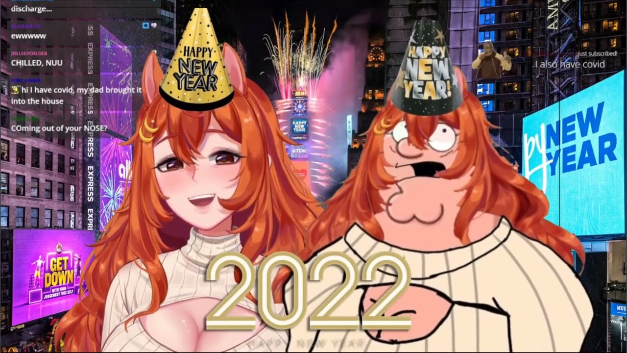 LAST STREAM OF 2021!VTUBER EN NY Chat party and reflection on the year!
