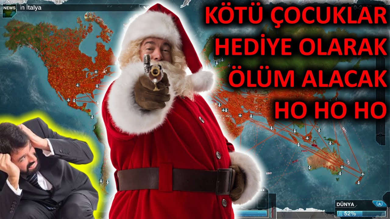 Plague Inc - Noel Babanın Kuçusu (Senaryo: Santa'nın Minik Yardımcısı) [Türkçe]