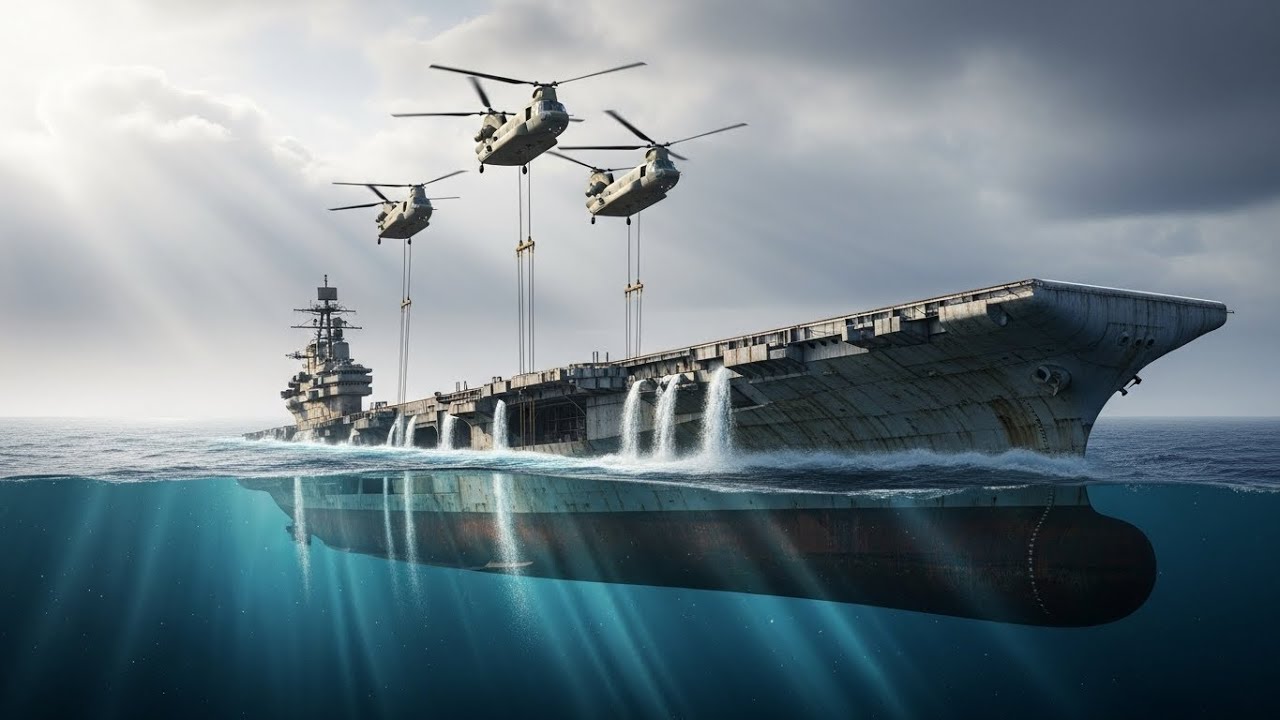 Epic Salvage: Restoring a World War II Aircraft Carrier from the Ocean Floor