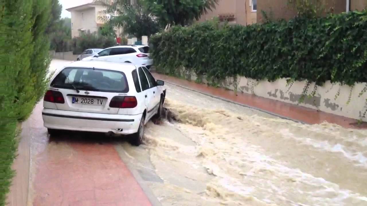 Riadas e inundaciones en Altorreal. Molina de Segura. Murcia