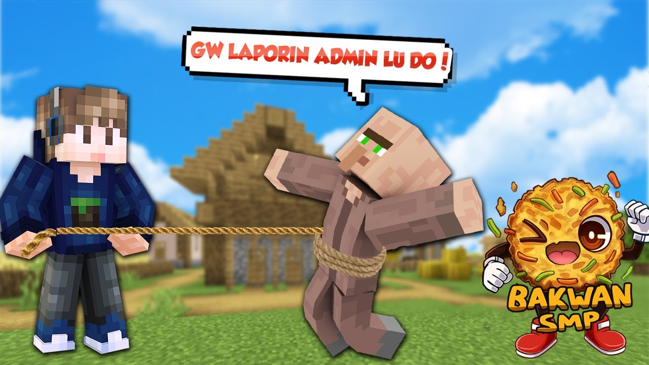 AKU MENCULIK VILLAGER DAN MENJADI PETARUNG TERKUAT DI BAKWAN SMP !!!