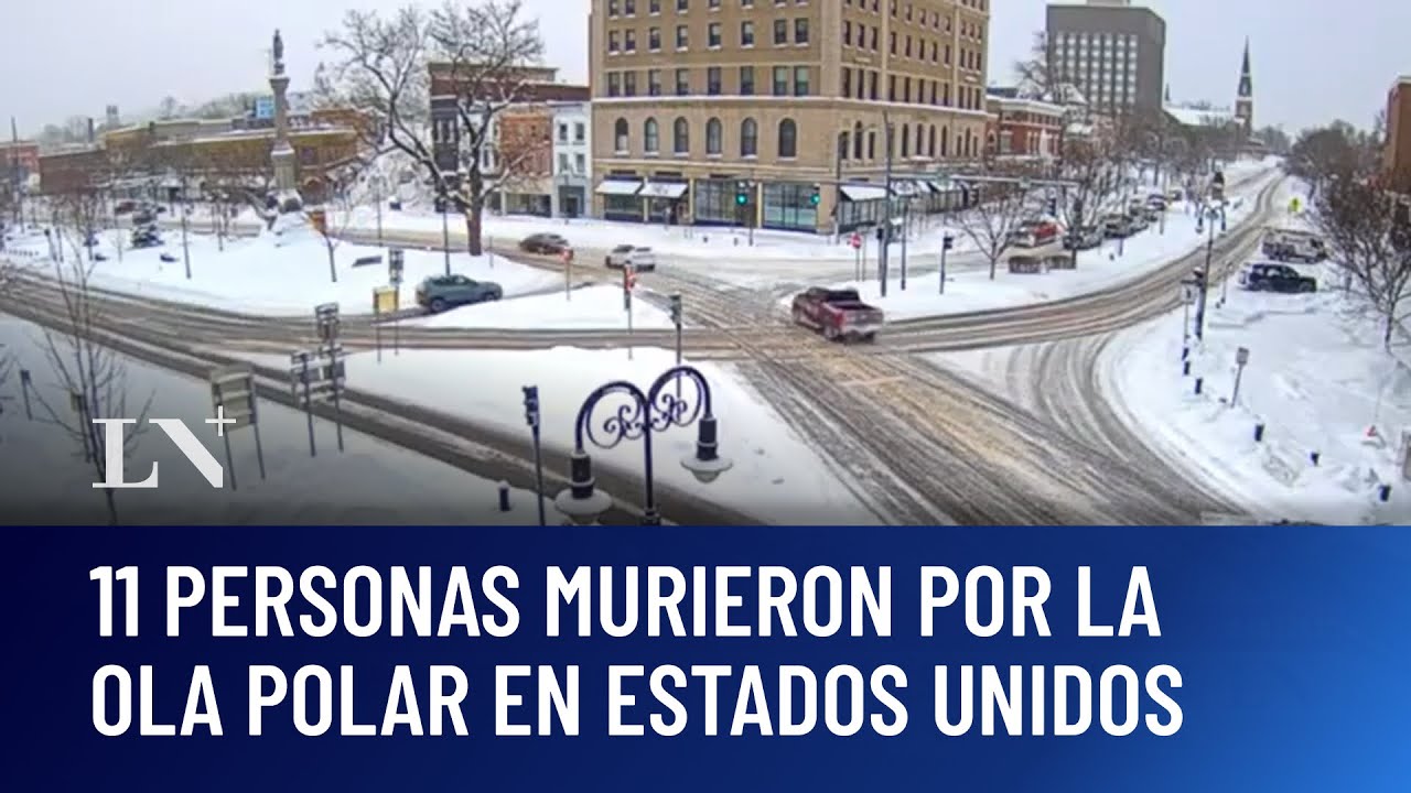 Tormenta Fern: 11 personas murieron por la ola polar en Estados Unidos