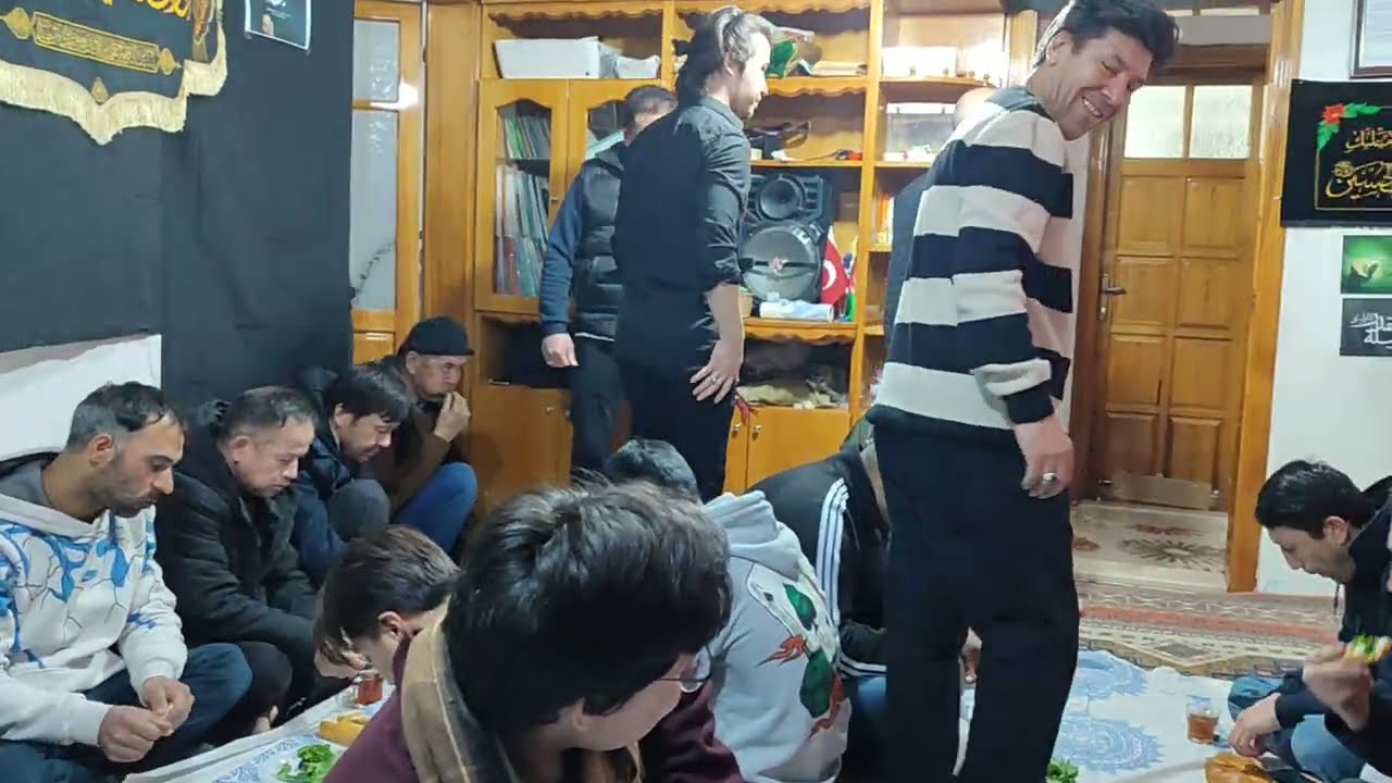 افطاری در حسینیه محبان اهل بیت، ترکیه دنیزلی. شب ۲۱ ماه رمضان ۱۴۰۴