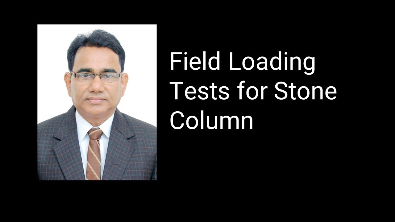 Field loading test for stone column | Techniques for Ground Improvement | Civil Engineering