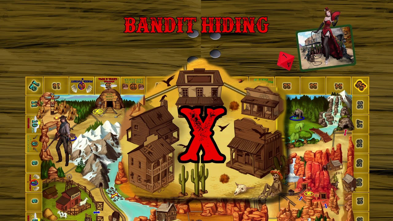 Best of the West board game - Bandits Tutorial Part #3