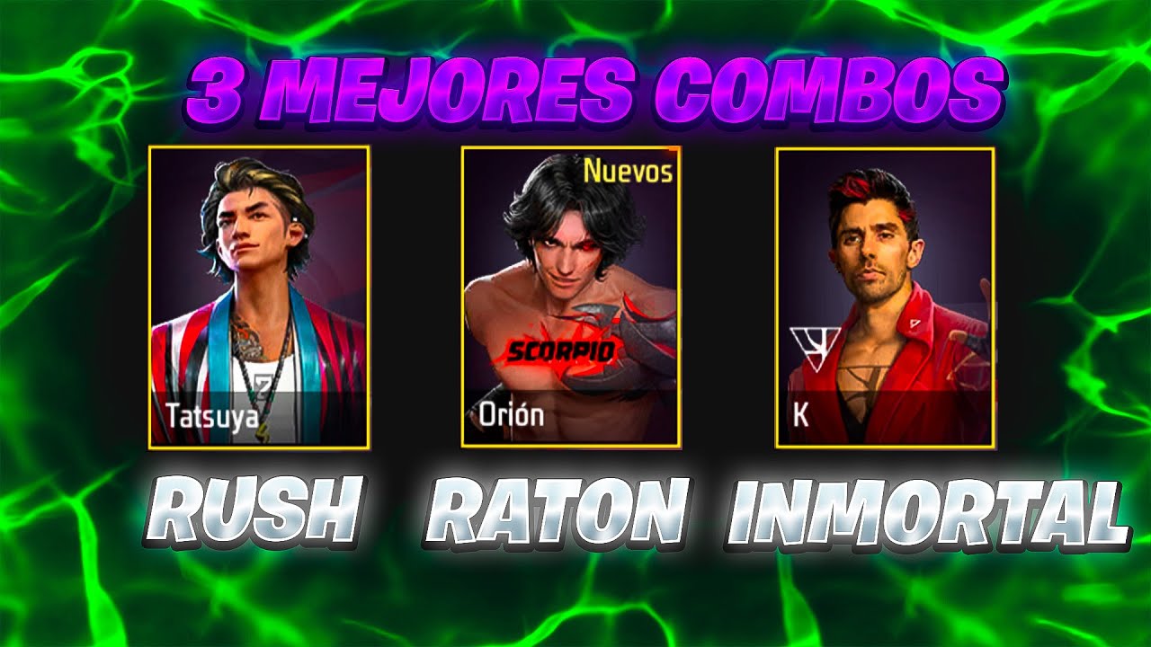 LAS MEJORES COMBINACIONES DE HABILIDADES EN FREE FIRE 2023 😱PARA CLASIFICATORIA Y DUELO DE ESCUADRAS