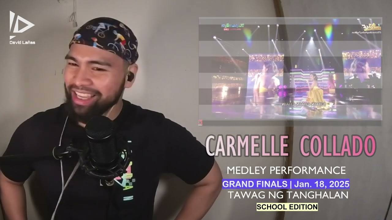CARMELLE COLLADO Medley Performance Grand Finals Tawag Ng Tanghalan | SINGER HONEST REACTION