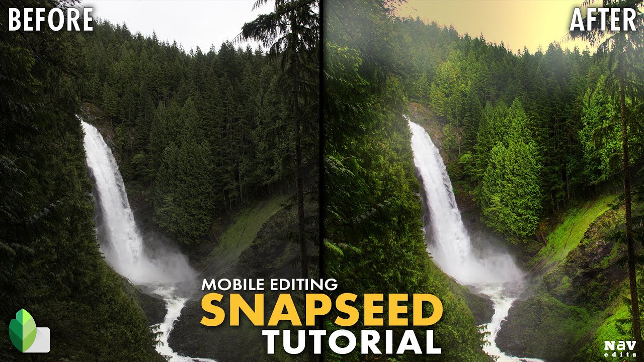 Foggy Landscapes with Vibrant Colors in SNAPSEED | SNAPSEED TUTORIAL | Android | iPhone