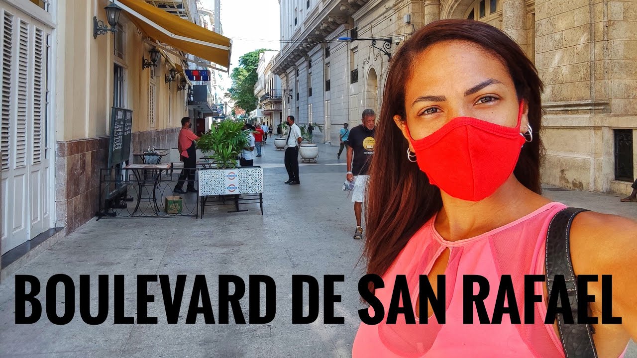 Boulevard de San Rafael, Habana Cuba/ Andando con Jeny