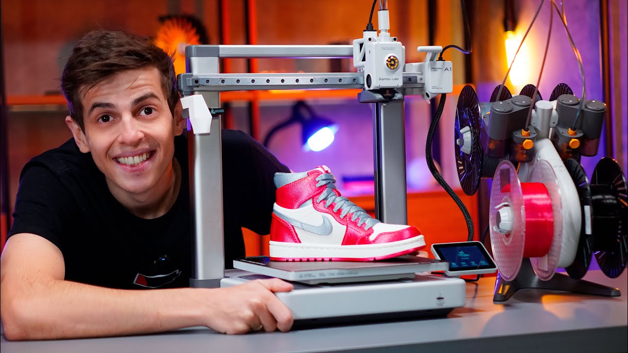 TESTEI A MELHOR MÁQUINA PARA VOCÊ TER EM CASA - Bambu Lab A1 Combo
