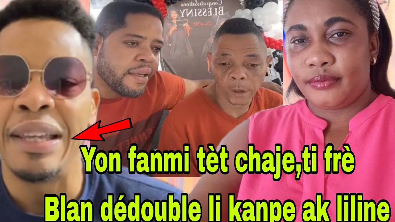 Wilson Deronette yon ti frè Blan pale nan kozea,li kanpe ak liline koz li konn kiyes Rosiny tande..