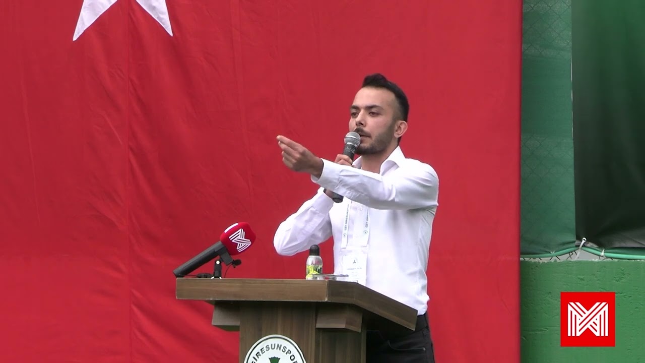 Giresunspor Olağan Seçimli Genel Kurulu | Taraftar Temsilcisi Recep Ulu'nun konuşması