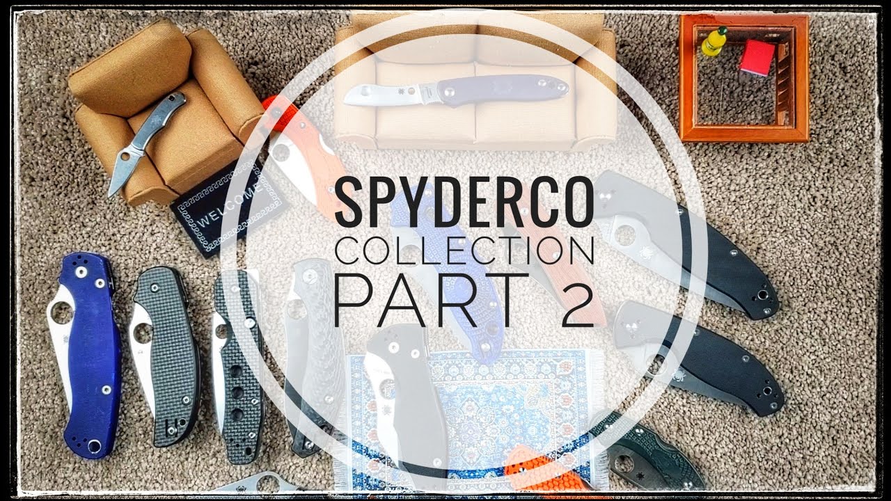 Spyderco Collection Part 2: Standard Models Available in 2020
