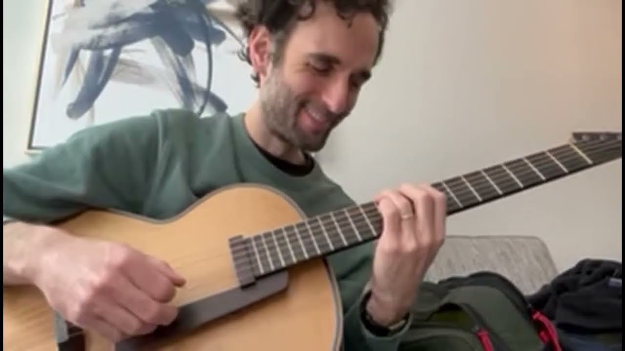 Julian Lage plays Dark Matter, an archtop guitar I made in 2023.