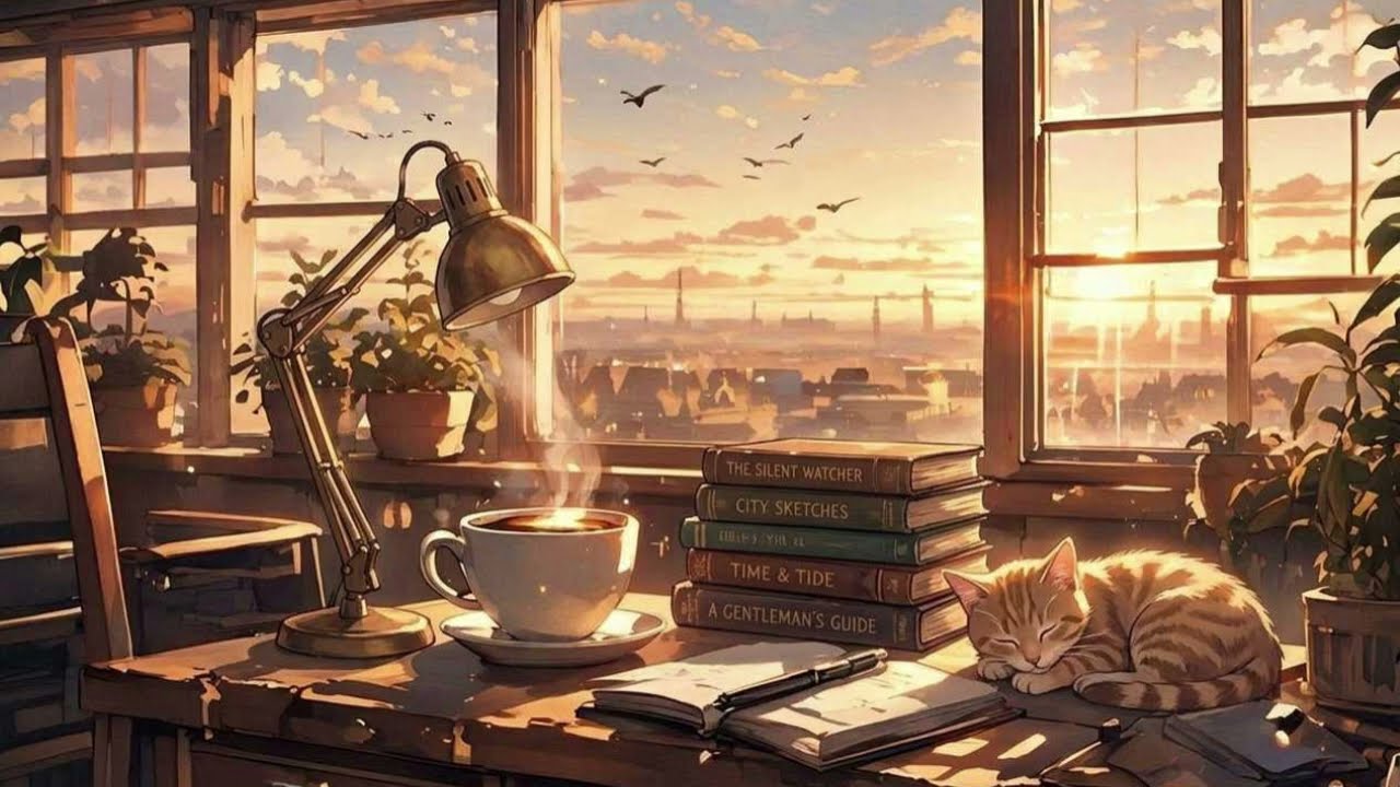 SUNRISE COFFEE – MORNING LOFI CHILL ☕🌅|| RELAXING LOFI BEATS FOR A FRESH START