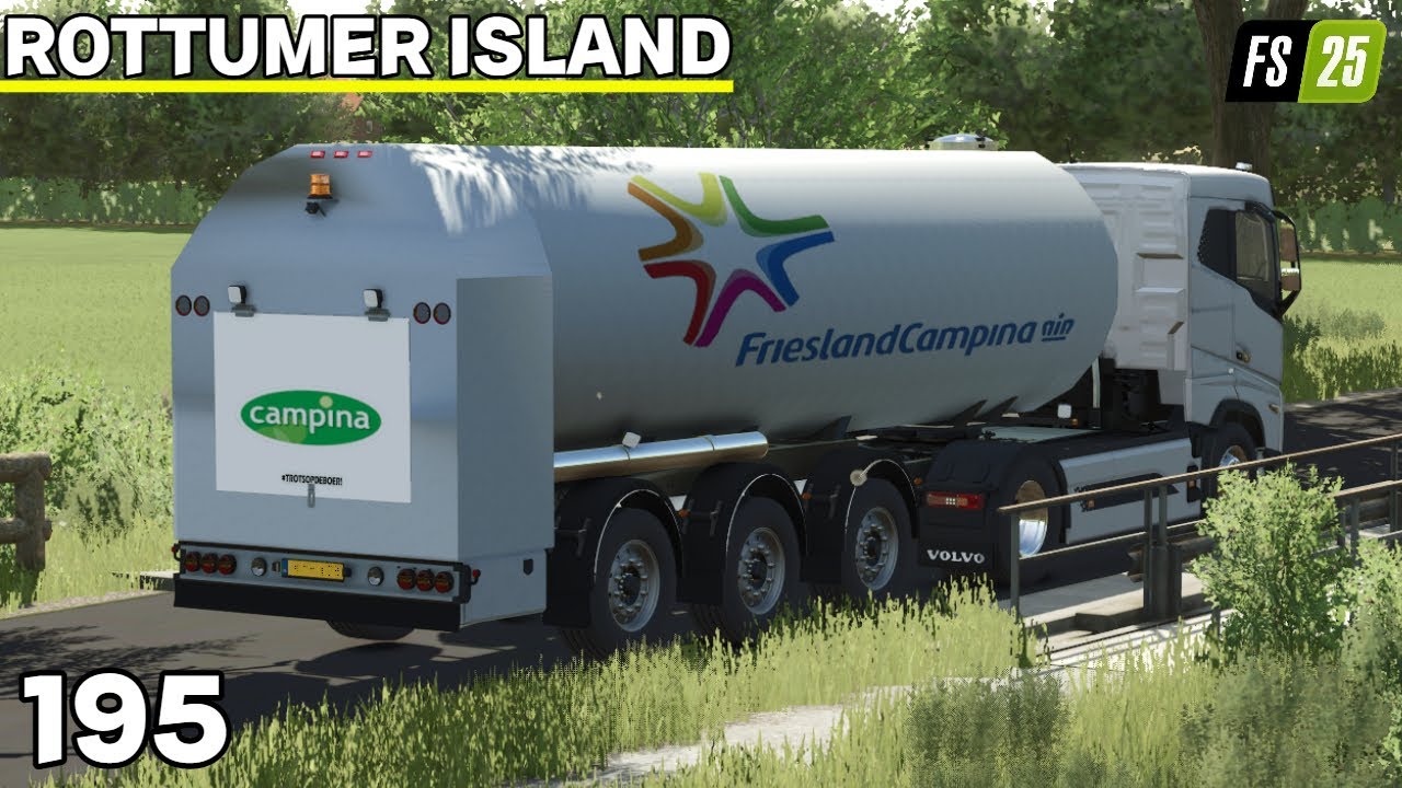 Een Campina Melkauto Kopen & Verborgen Pallets Gevonden | Rottumer Island #195 | FS25