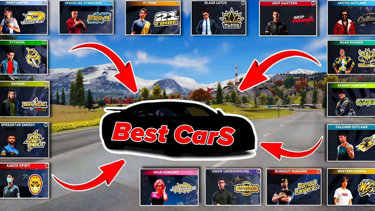 CarX Street Best Car For Each Club 😱 Hindi
