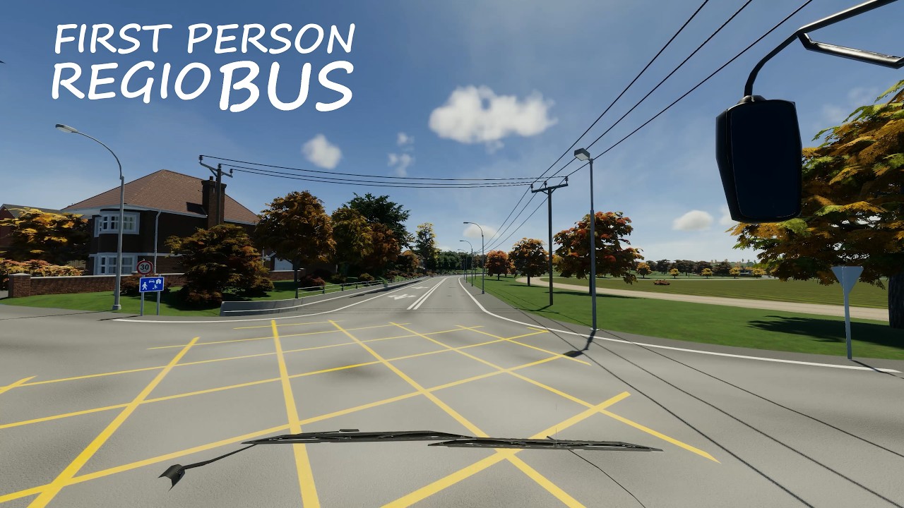 Cities Skylines 2 - FIRST Person Drive - RegioBUS