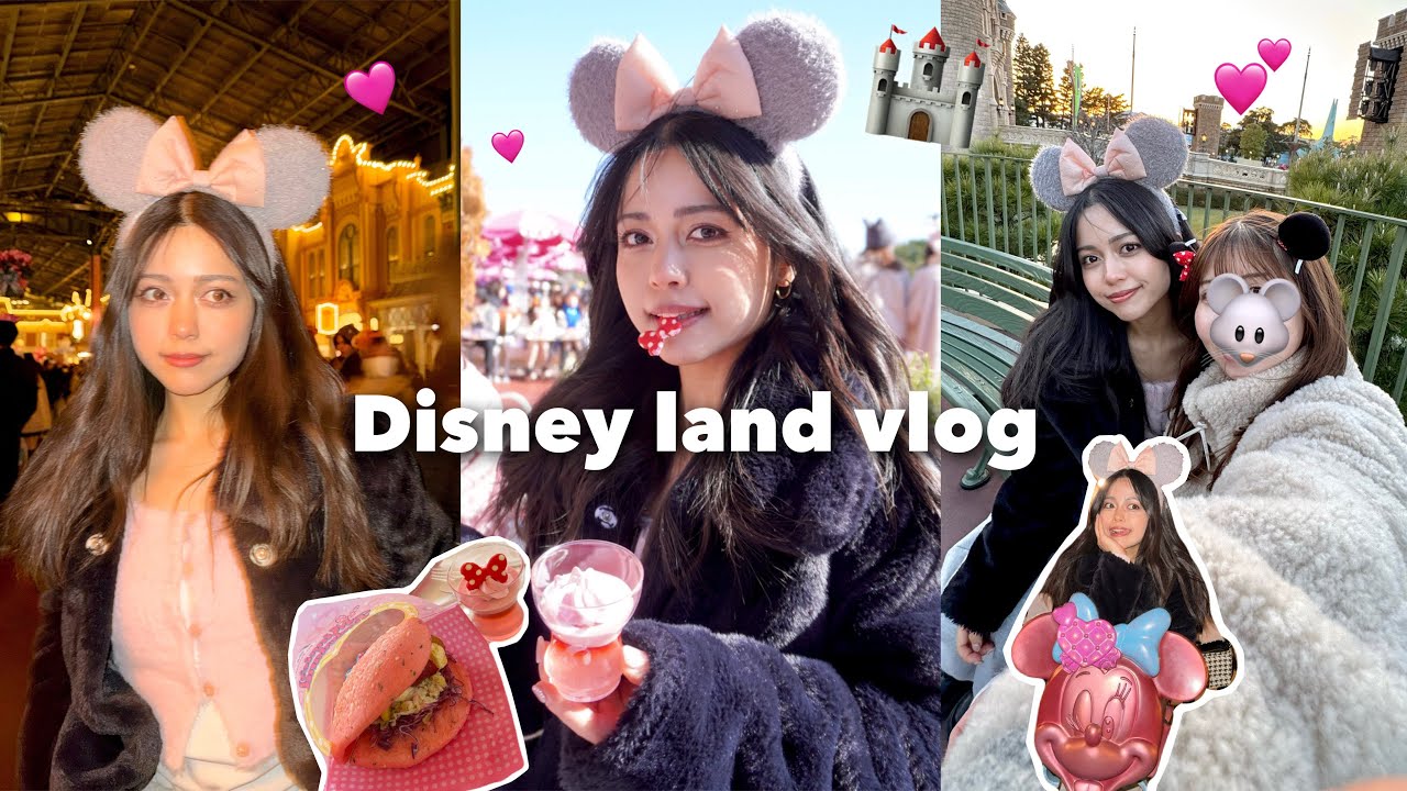 親友と行くディズニーは素が全開🐭💕笑