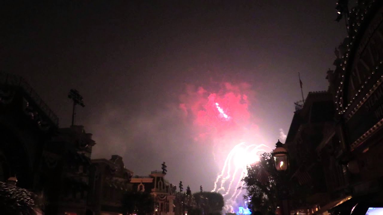 Disneyland Fireworks 4th of July 2014