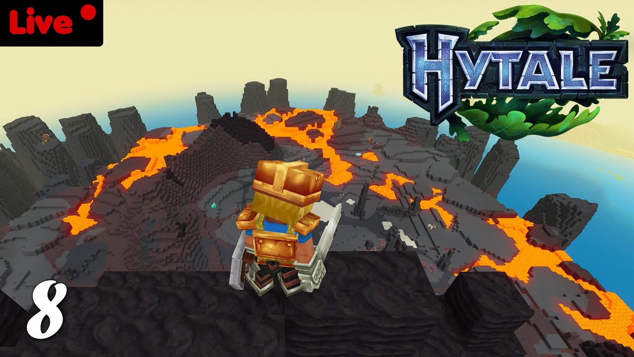 Hoch hinaus und fehl am Platz [Live Let's Play: Hytale #8]