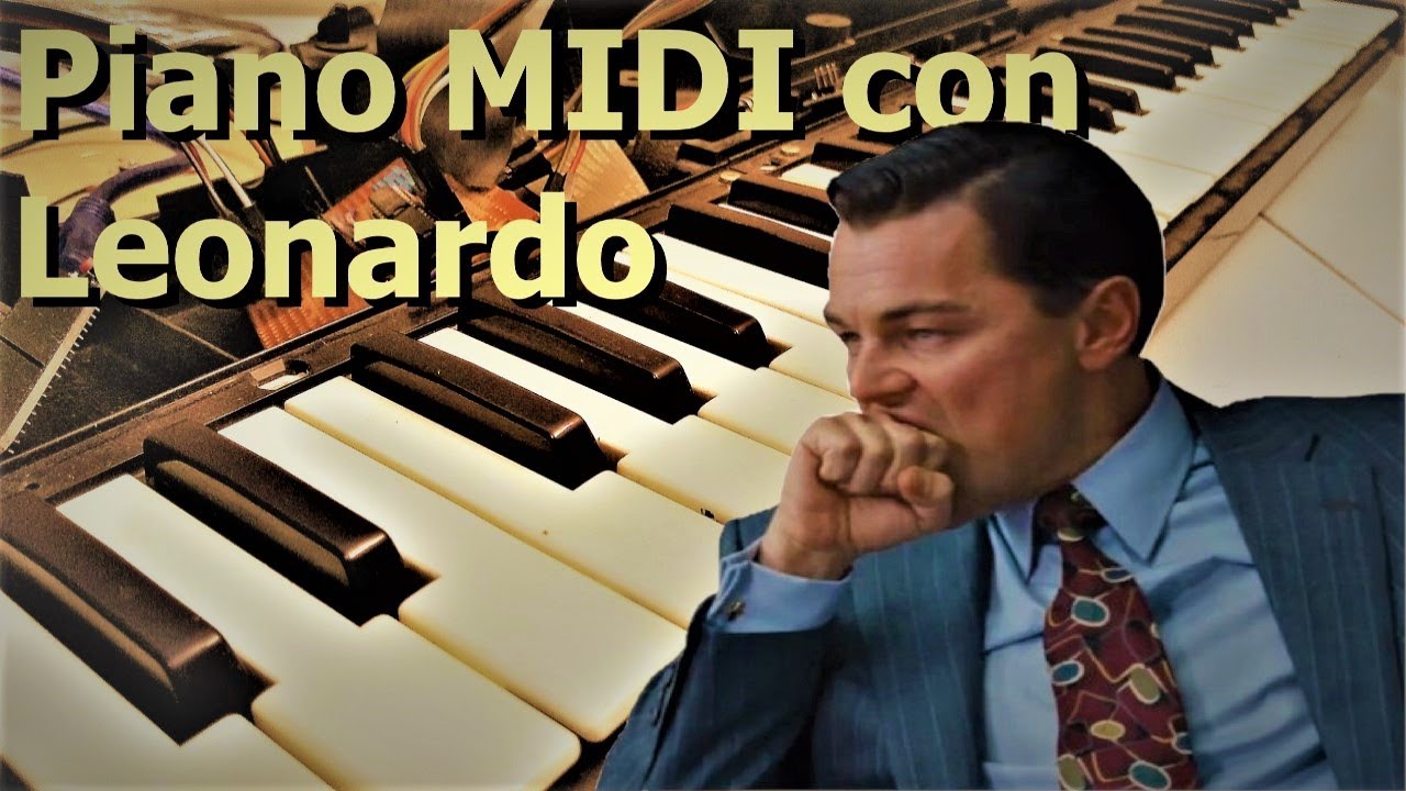 🎹 ⚙️ Piano MIDI Interfaz USB con Leonardo