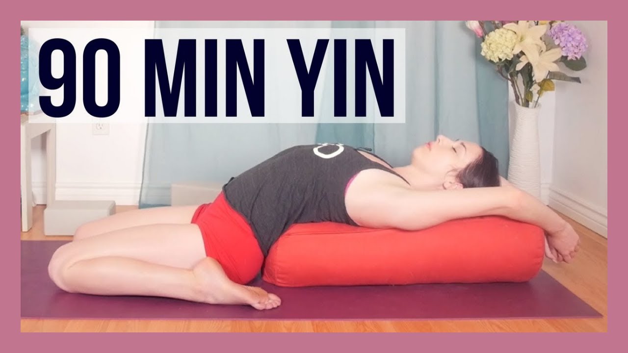 90 min Full Body Yin Yoga Deep Stretch for Flexibility