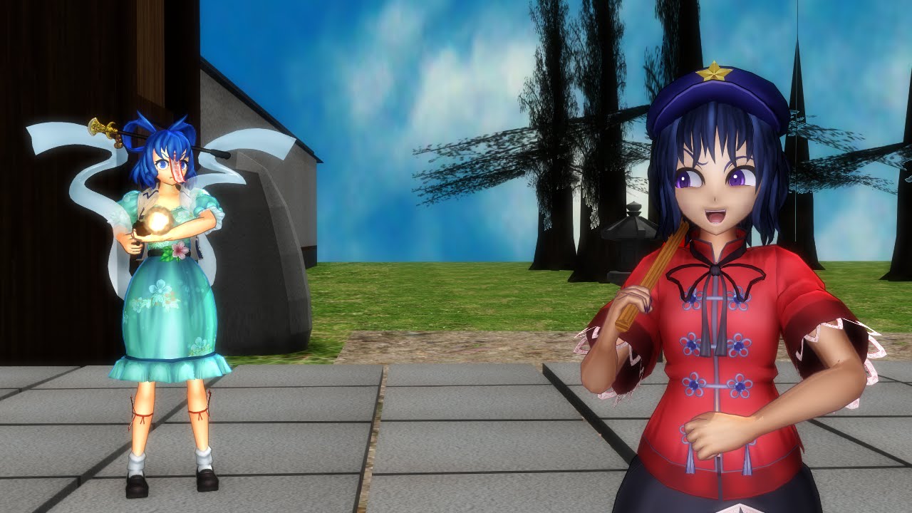 [MMD Tennis] Yoshika escapes [Round 1]